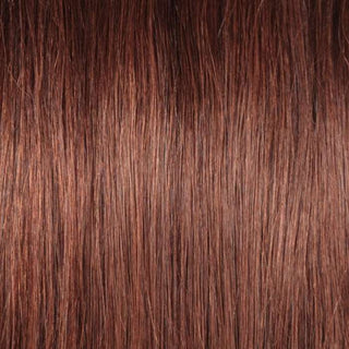 QVR #33 Reddish Brown Straight/Body Wave 7Pcs Clip in Hair Extensions