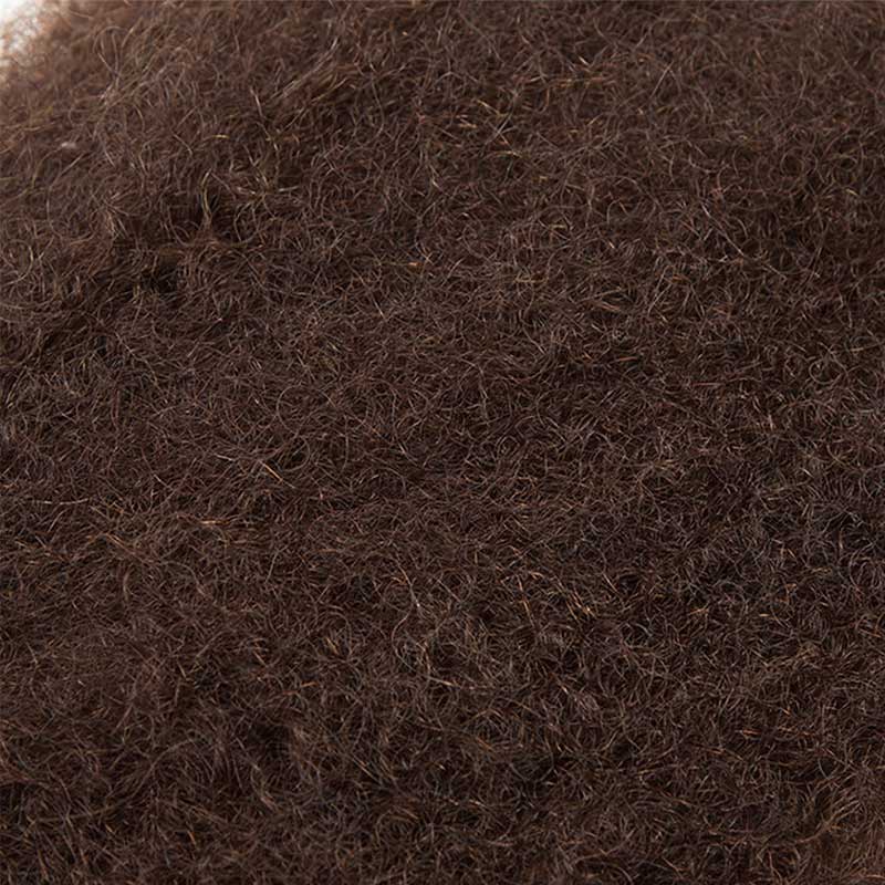 dark brown afro kinky bulk for braiding dreadlock