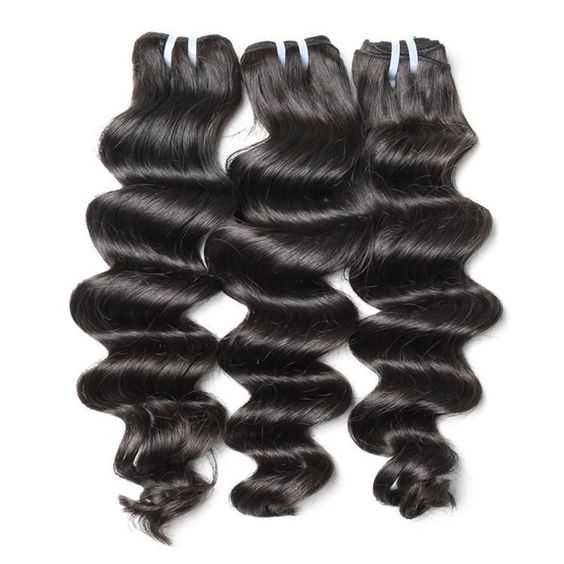 Queen Remy Water Wave Bundles de cheveux humains Tissage de cheveux 3 Bundles