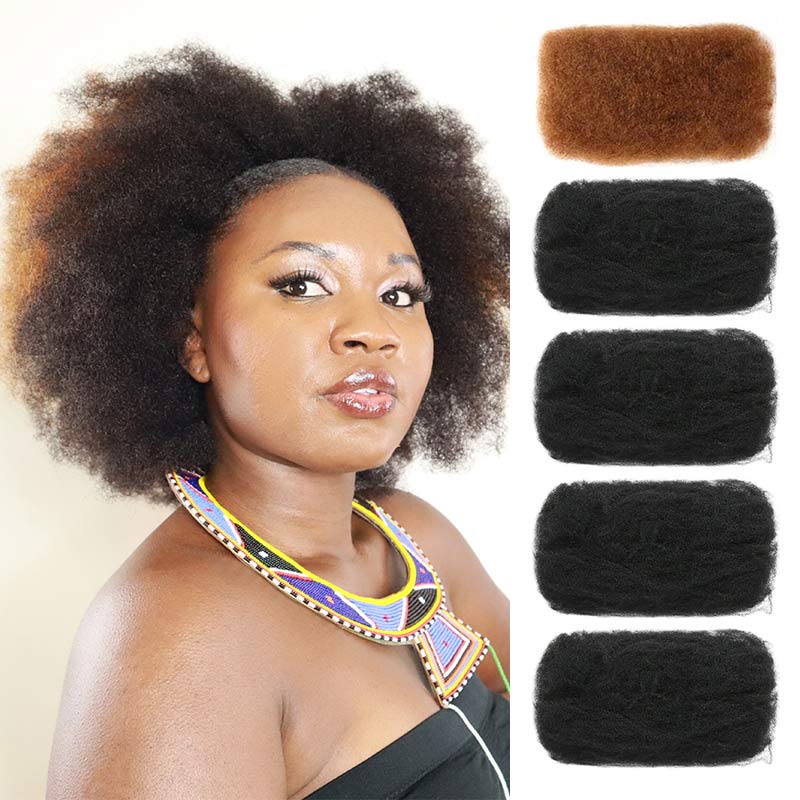 QVR Self-customized Highlights Color Afro kinky Bulk