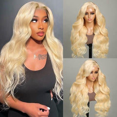 VIP Exclusive|613 Blonde 13x4 Lace Front Wig Human Hair Wigs Body Wave 
