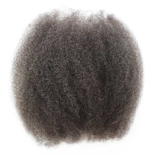 QVR Kinky Bulk Human Hair 22" 3 Packs 150g Bigger Afro Kinky Bulk For Braiding DreadLock