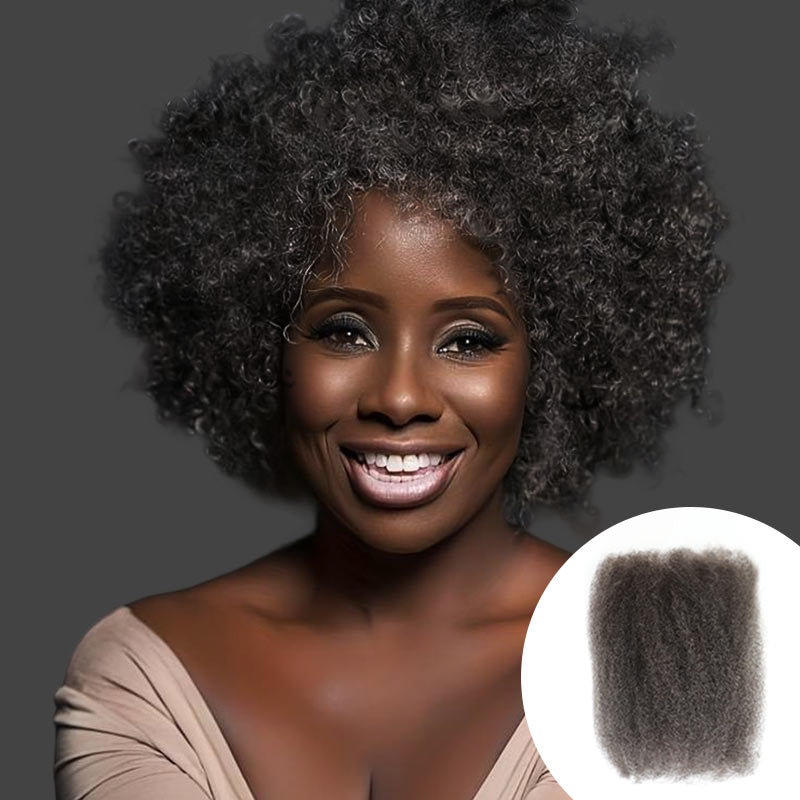 qvr high-quality afro kinky human hair 