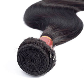QVR Body Wave Hair Weave 3 Bundles With 4x4 Lace Closure Best Virgin Human Hair