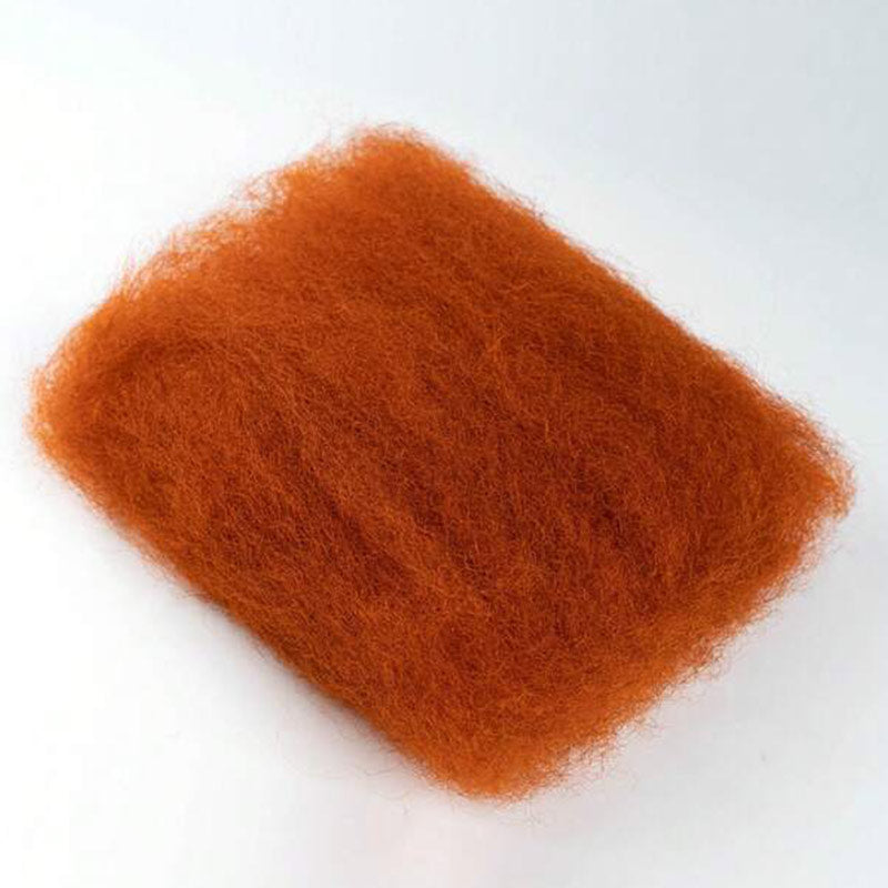 orange ginger kinky bulk human hair 