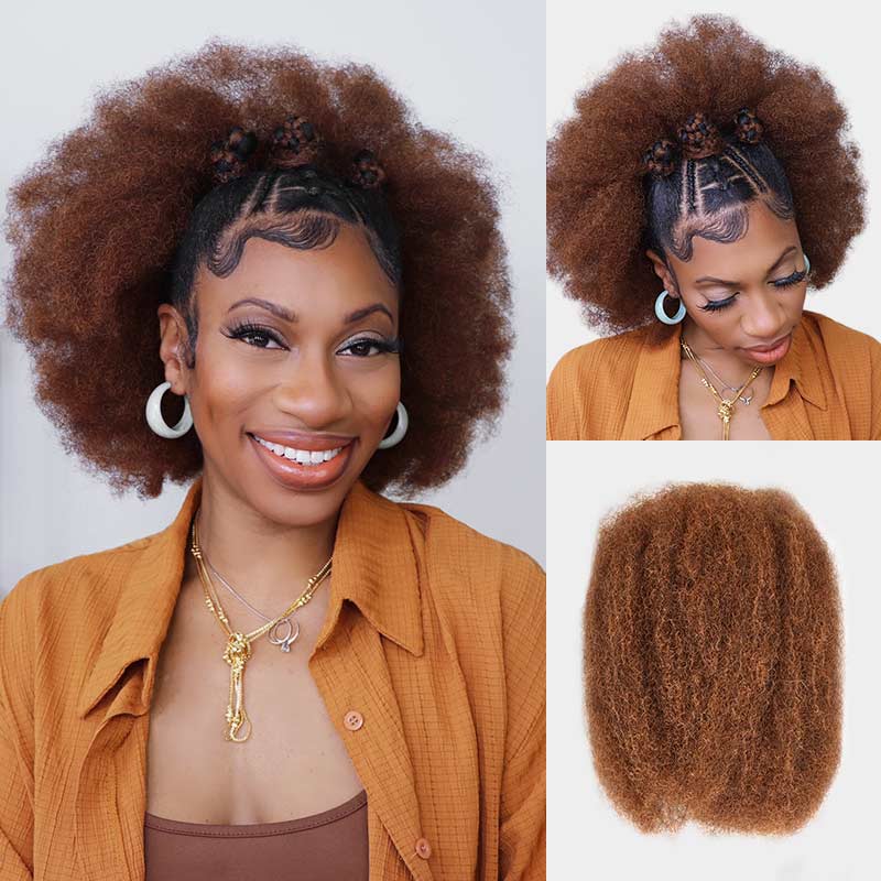 afro kinky hair easy to style