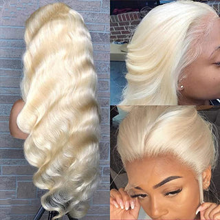 VIP Exclusive|613 Blonde 13x4 Lace Front Wig Human Hair Wigs Body Wave