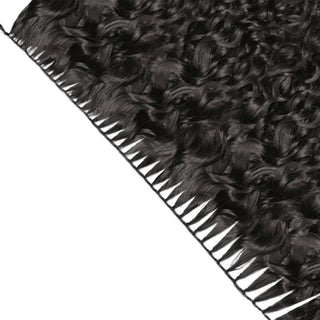 QVR Soft Natural Black Straight Freetress Crochet Braid Human Hair Extensions